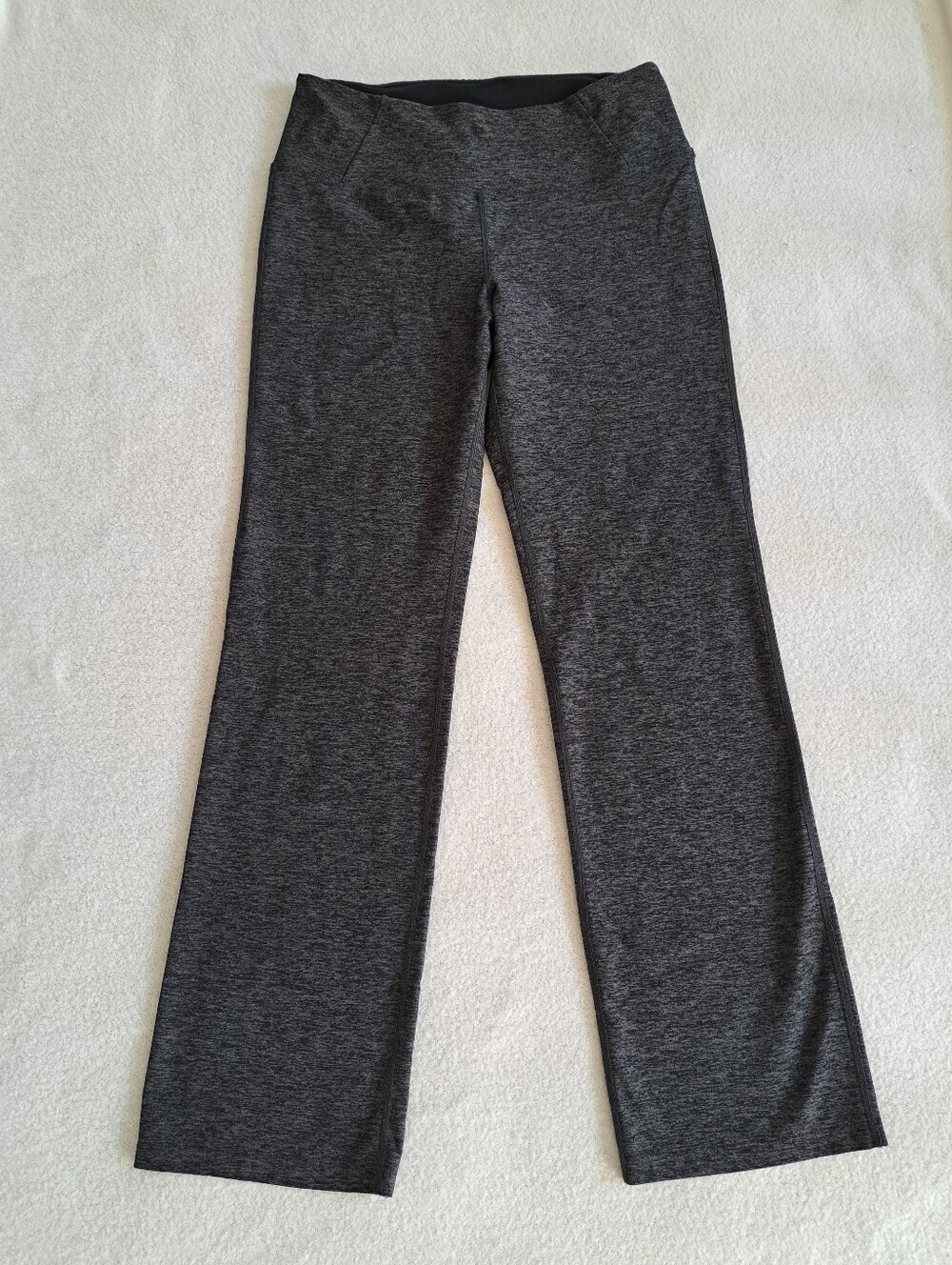 Tuff Athletics Grey Yoga Pants Womens Medium Stretch Casual Activewear Workout